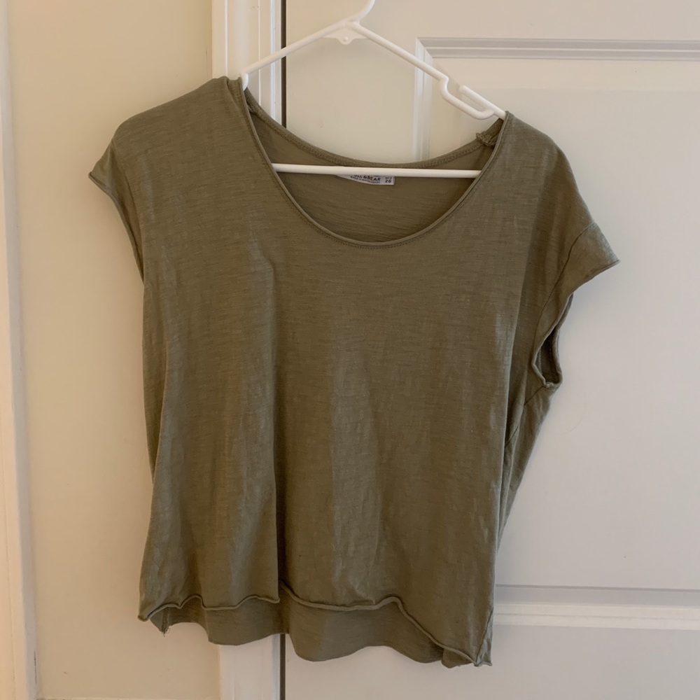 ASOS Pull&Bear green t-shirt